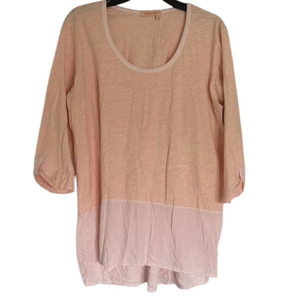 Fresh ProduceβPink 100% Cotton Tunic Size XL